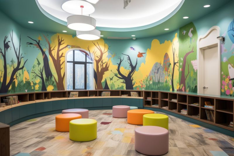 Local Nursery Mural Painting in Woodland Hills, CA